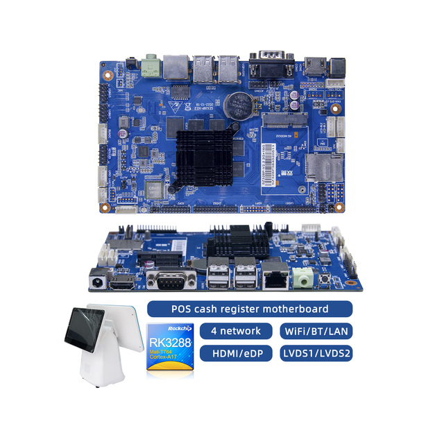 AI Robots Industrial Control Motherboard RK3288 Arm Single Board Computer Industrial Linux Android Board