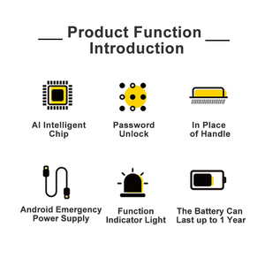 Nộp Hồ Sơ Kỹ Thuật Số Ngăn Kéo Khóa Văn Phòng ABS Nhựa Mã Lưu Trữ Tập Tin Tủ Vòng Kết Hợp Mật Khẩu Locker Khóa Với 12 Chữ Số - Product Image 4
