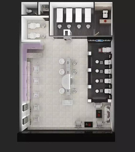 Design per Negozi di Parrucche, Vetrine Espositive per Parrucche, Design per Saloni di Bellezza - Product Image 4