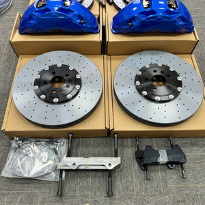 Nouveau kit de système de freinage à gros étriers Maisu avant 10 pistons et arrière 4 pistons avec disques céramiques de 420 mm et 380 mm, pièces de mise à niveau pour Audi RS4 - Product Image 2