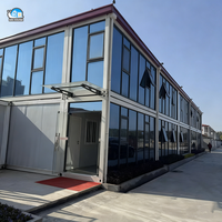 Bâtiment préfabriqué en conteneurs à 2, 3 ou 4 étages pouvant être utilisé comme hôtel, bureau, hôpital ou maison modulaire portable en conteneurs