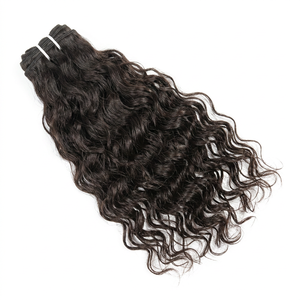 Cabello Indio Remy 100% Sin Caída, Virgen, Sin Procesar, Rizado Natural, Tejido a Máquina, Doble Trama, 100 Gramos - Product Image 1