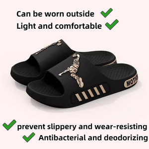 Sandales légères antidérapantes et antibactériennes pour hommes, 99 % anti-odeur, pour sports d'intérieur et d'extérieur, faciles à enfiler, idéales pour l'été - Product Image 2