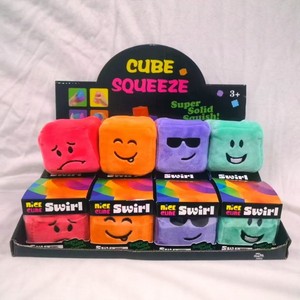 Nuevo Cubo Emocional Colorido de Peluche en Caja Sorpresa, Juguete Antiestrés con Expresiones Divertidas, Regalo para Niños en Fiestas - Product Image 4
