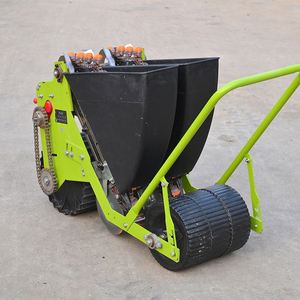Maquinaria agrícola, sembradora <span class=keywords><strong>de</strong></span> taladro <span class=keywords><strong>de</strong></span> semillas <span class=keywords><strong>de</strong></span> ajo <span class=keywords><strong>de</strong></span> 2 filas, sembradora manual para ajo - Product Image 1
