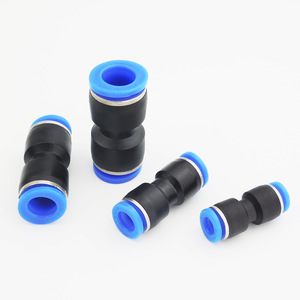 JIN PU-4ข้อต่อสวมเร็วทำจากพลาสติก6 8 10 12 14 16สำหรับชิ้นส่วนนิวเมติก - Product Image 2