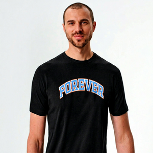 T-shirt pour homme de haute qualité, jersey uni sur le devant, manches courtes, coupe classique, 100% coton, séchage rapide, respirant, écologique - Product Image 1