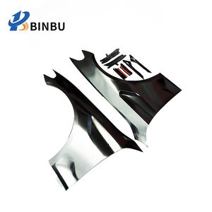 Для BMW 5 серии G30 G31 <span class=keywords><strong>Fender</strong></span> 5 серии G30 Модернизированный M5 стиль <span class=keywords><strong>Fender</strong></span> обвес автомобиля переоборудование 2018 объемного звучания-2020 - Product Image 4