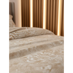 <b>Marble</b> Beige Bedlinen Set Modern <b>Marble</b> Print Cotton <b>Bedding</b> Set Soft Elegant Bedroom Textile OEM Supplier - Product Image 5