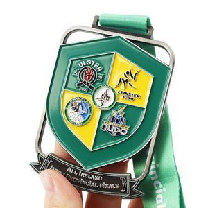 Fabricantes de Medallas Deportivas de Metal 3D con Diseño Personalizado, Medallas de Recuerdo de Oro para Maratón, Levantamiento de Pesas, Karate, Judo, con Cinta - Product Image 4