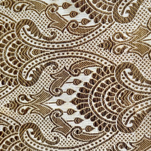 Tela Brocada Jacquard Bordada, Tejido Metálico de Poliéster y Algodón para Colchones, Textil para Decoración del Hogar - Product Image 1