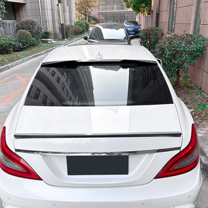 Mercedes-Benz Cls Class C218 2011 2017 Rear Spoiler Piano <b>Black</b> Carbon Fiber Texture Ducktail Trunk <b>Wing</b> - Product Image 2