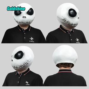 Custom Creepy <span class=keywords><strong>Ghostface</strong></span> <span class=keywords><strong>Mask</strong></span> Horror Latex Pesadilla antes de Navidad para Halloween Fiestas de Año Nuevo - Product Image 3
