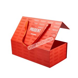 Kotak kemasan selimut kustom Geschenkdoos Aksesori seprai bantal mewah kotak magnet paket produk Linen tempat tidur dengan pegangan - Product Image 3