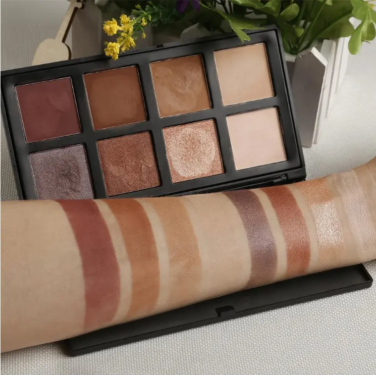 Nhãn Hiệu Riêng Thấp MOQ Khoáng Palette Thương Hiệu Eyeshadow Palettes