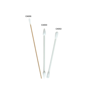 Bâtonnets de coton double face personnalisés en gros avec tige en papier pour le nettoyage de précision des imprimantes - Product Image 1