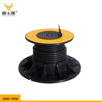 Support de poutre réglable haute performance Taurus pour structure de terrasse, balcon et revêtement de sol