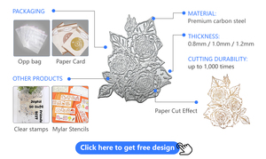 Bricolage Scrapbooking gaufrage matrices de découpe cocotier forme Troqueles De Corte pour papier carte fabrication papier artisanat - Product Image 5