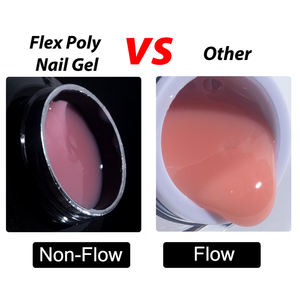 KODIES GEL Gel Solide d'<span class=keywords><strong>Extension</strong></span> d'Ongles Poly en Pot, Vernis à Ongles UV <span class=keywords><strong>Semi</strong></span>-<span class=keywords><strong>Permanent</strong></span>, 26 Couleurs Flex Builder pour Manucure Professionnelle - Product Image 5