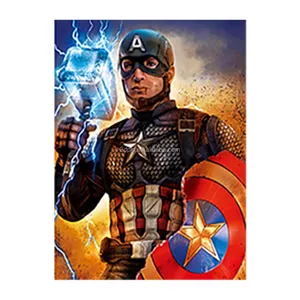 3d Lenticulaire Posters Van Comic Super Heros 3D Foto 'S Lenticulaire Poster Interieur Behang