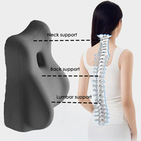 Coussin de hanche pour couple en mousse à mémoire de forme, oreiller ergonomique pour dormeurs latéraux, coussin de soutien cervical réglable pour lit