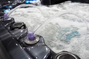 Bañeras familiares de tamaño pequeño para 3 personas, función de masaje acrílico, <span class=keywords><strong>Spa</strong></span> al aire libre, <span class=keywords><strong>sexy</strong></span> - Product Image 4