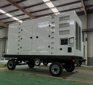 マンブラシレス同期無声磁気防音250kVAディーゼル発電機セットオープンタイプ100% 銅オルタネーター - Product Image 4