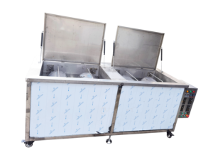 Laveuse à ultrasons à deux bacs CANDOSONIC 192L avec roulettes pour un nettoyage supérieur des composants délicats et de précision - Product Image 2