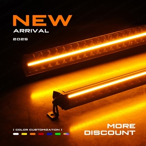 Thanh đèn LED mui xe tải RGB đa năng, chống nước, công suất cao, kích thước <span class=keywords><strong>10</strong></span>/20/<span class=keywords><strong>30</strong></span>/40/50/52 inch, dùng cho xe hơi, xe jeep, đèn off-road, đèn 4x4 - Product Image 2