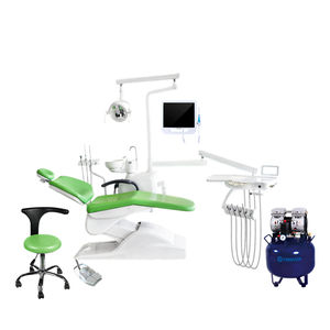 Alta efficienza sedia dentale <span class=keywords><strong>unit</strong></span>à con struttura in metallo forte e plastica a basso costo luce orale riflettore lampada fonte di energia elettrica - Product Image 2