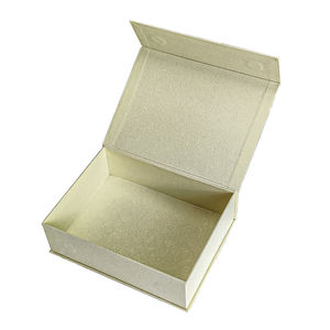 Luxury Customized White Rectangular <b>Gift</b> <b>Box</b> with Gold Foil Embossing and UV Coating Beautiful <b>Present</b> with Magnetic Closure - Product Image 2