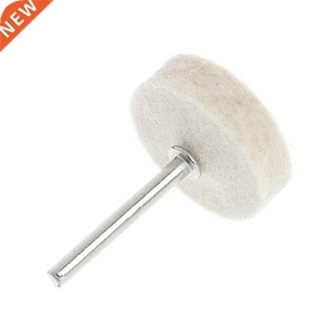 Disque de polissage en feutre de laine, outil abrasif, roue de polissage en laine, disque de polissage flexible de 5 mm pour verre, métal et non-métaux - Product Image 6