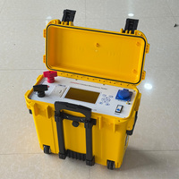 10~60 Detik Meteran Pemutus Sirkuit Loop Micro Ohmmeter 600A Penguji Resistansi Kontak Dengan 100 Set Penyimpanan Data Pengukuran