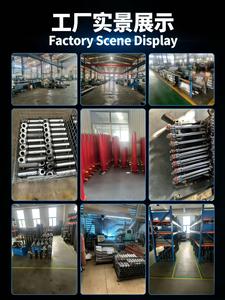 Cilindro Idraulico per Pala Gommata <span class=keywords><strong>a</strong></span> Doppio Effetto, Costruzione in Acciaio Resistente, Pressione 16Mpa, 1 Anno di Garanzia, Ricambio Aftermarket - Product Image 4