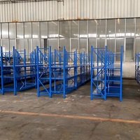 Vente directe d'usine : rayonnage à palettes robuste à trois montants avec verrouillage de sécurité et conception renforcée
