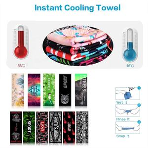 Instantanée En Microfibre La Prévention Des Coups de Séchage Rapide Sport Glace Serviette de Sport De Refroidissement - Product Image 6