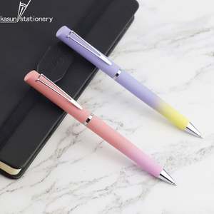 Bolígrafo de Metal con Logotipo Personalizado, Color Degradado, Agarre Suave, para Oficina, Escuela, Negocios, Escritura, Regalos Promocionales, Venta al Por Mayor - Product Image 4