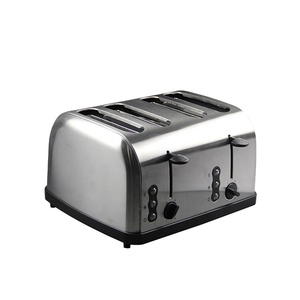 حار بيع الكهربائية 4-شريحة صغيرة فرن خبيز محمصة - Product Image 1