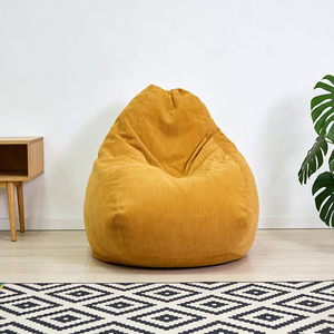 Sillón <span class=keywords><strong>Puff</strong></span> Grande y Cómodo de Diseño Disian 2026, <span class=keywords><strong>Precio</strong></span> de Fabricante, Sofá de Piso con Estilo de Gota de Agua - Product Image 3