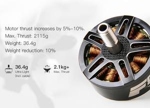 <span class=keywords><strong>T</strong></span>-<span class=keywords><strong>MOTOR</strong></span> <span class=keywords><strong>F80</strong></span> PRO 1900/ 2200/ 2500KV moteur sans balais de course tirer 2115G Super moteur pour cadre de course RC Drone - Product Image 2