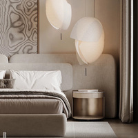 Lit double king size haut de gamme, tête de lit moderne et large, lit rembourré en velours, nouveau design, ensemble de meubles de chambre à coucher de luxe italien