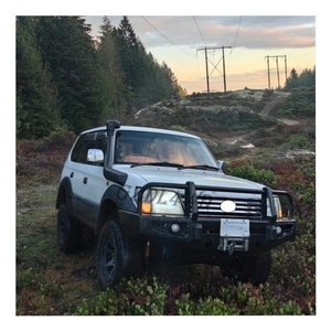 Bán buôn 4WD phía trước <span class=keywords><strong>Bumper</strong></span> Bull Bar cho <span class=keywords><strong>TOYOTA</strong></span> fj90 loạt Prado 1996-2003 LC90 lc95 off-road tời bội thu - Product Image 2