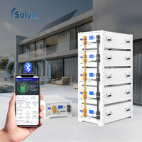 Venta de Fábrica al Mejor Precio, Paquete de Baterías de Iones de Litio LiFePO4 GLR-314 de 51.2V, Montaje en Rack, Apilable, CAN Todo en Uno, Energía de 16-241KWh