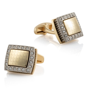 Gemelli da Uomo JINJIE Promozionali con Basso MOQ, Eleganti in Lega per Matrimoni, Gemelli di Lusso per Camicie da Uomo - Product Image 5