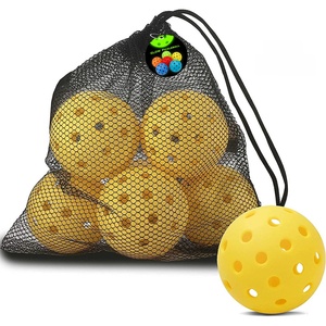 Bola Luminous 40 Lubang 74mm Bola Plastik Weifo untuk Pickleball Indoor dan Outdoor - Product Image 5