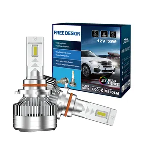 도매 차량 LED 헤드 라이트 전구 높은 루멘 자동 LED 조명 시스템 a80 H1 H4 H7 H11 용 맞춤형 헤드 라이트