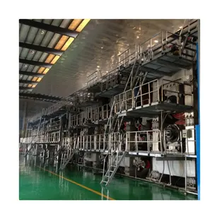 5000mm - 850 m/min Three Wires Testliner Corrugated Fluting Paper Jumbo Rolls Making Machine