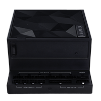 Stok baru tepi emas 750 hitam sepenuhnya Modular ATX 3.1 80 PLUS Emas 750W PSU dengan 24pin/20pin catu daya untuk PC