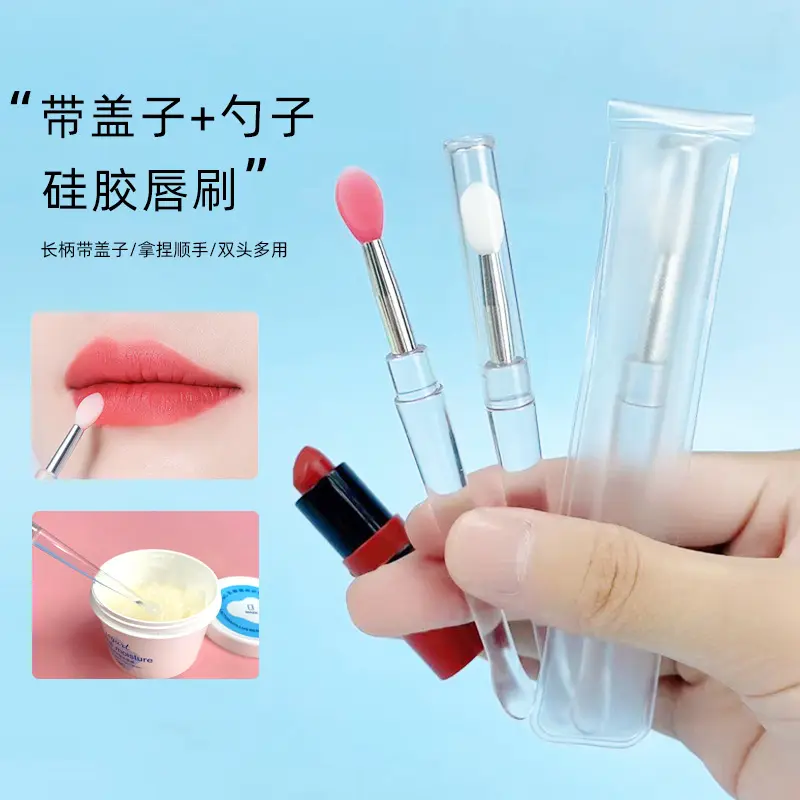 HeyGo özelleştirilmiş özel etiket silikon pul pul yüz gözenek temizleme fırçası araçları burun ve dudak ating fırçalar