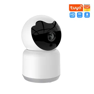 Tuya Wifi IP摄像头3MP 5MP高清家庭安全视频监控摄像头自动跟踪IR夜视智能婴儿监视器
